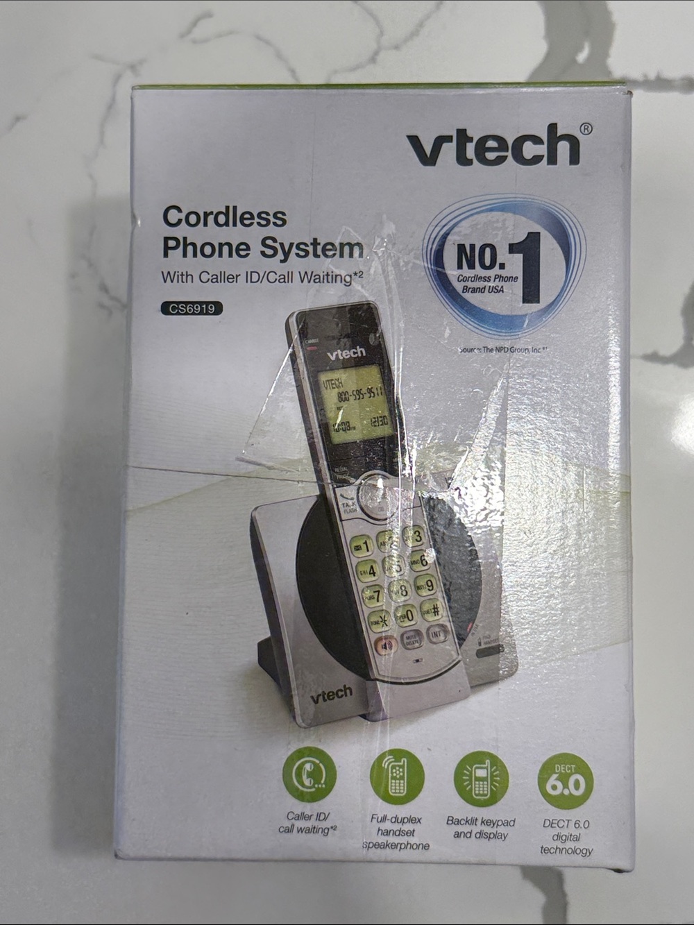 Vtech Cordless Phone System with Caller ID NEW